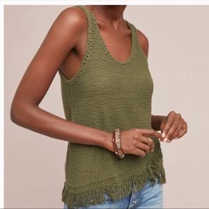 Anthropologie knit tank